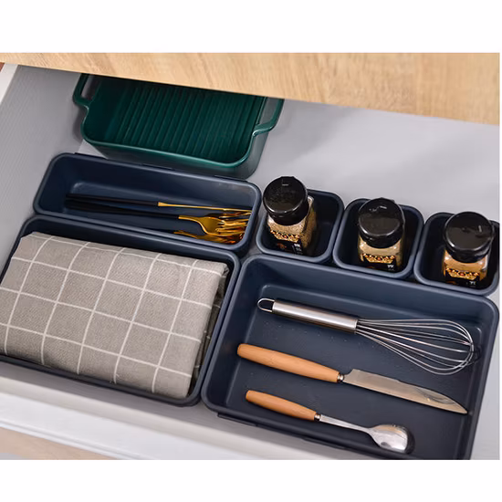 책상 서랍 정리함 아래 주방 액세서리 사무실 보관 상자 8개