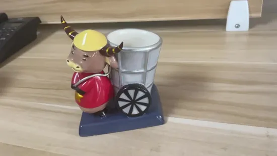 학생 복고풍 악기 필통 수지 기타 펜 홀더