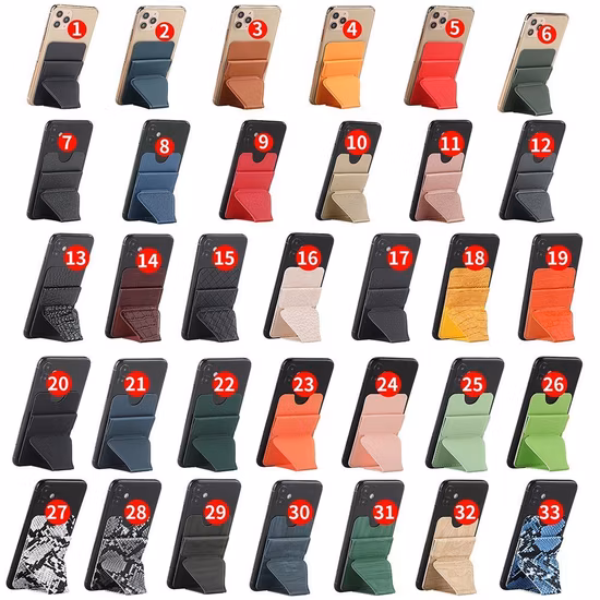 슬림 스마트폰 스탠드 카드 홀더 Bl20210이 포함된 범용 자기 휴대전화 홀더